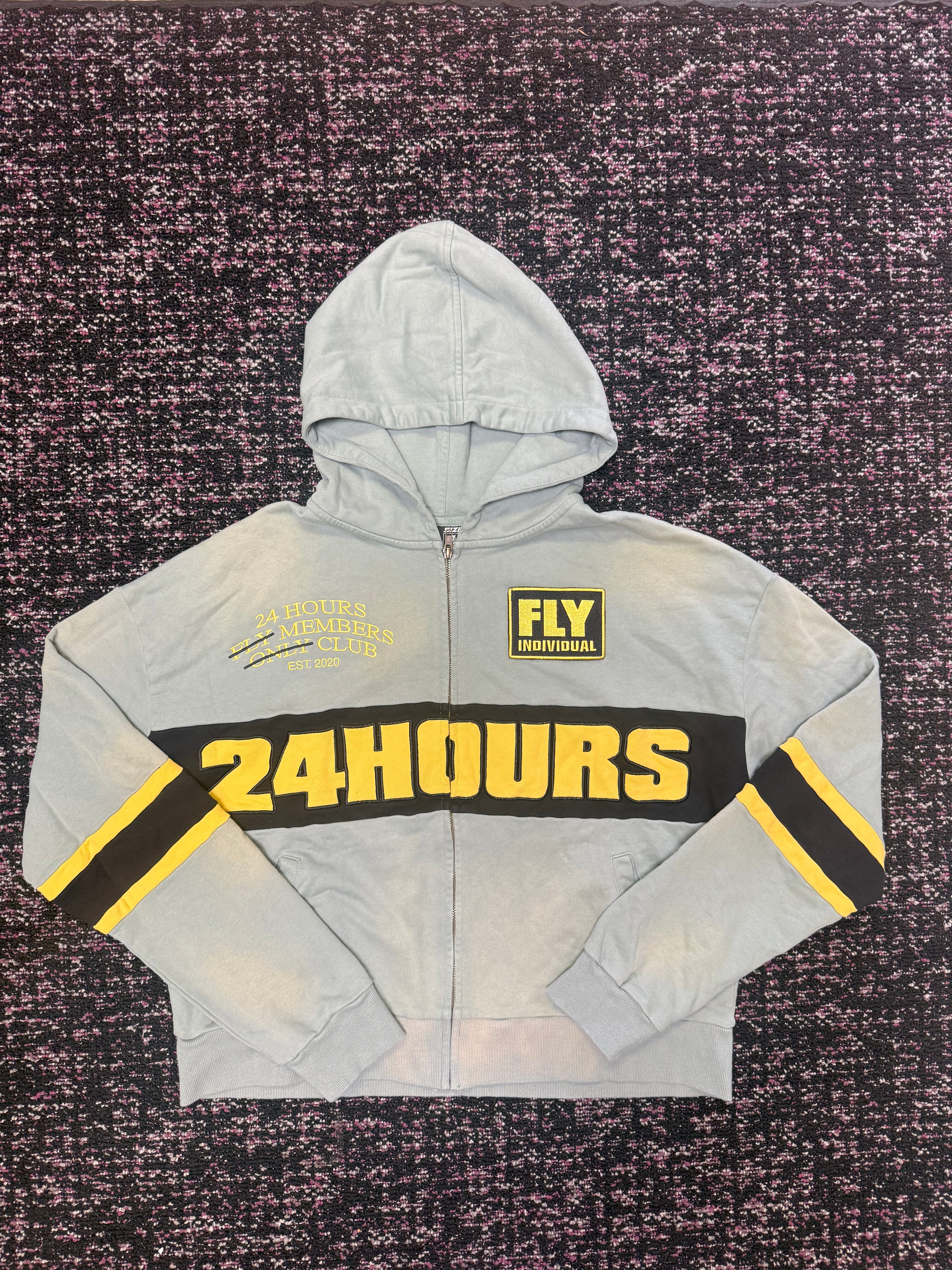 Same24 Fly Members Green Zip Up
