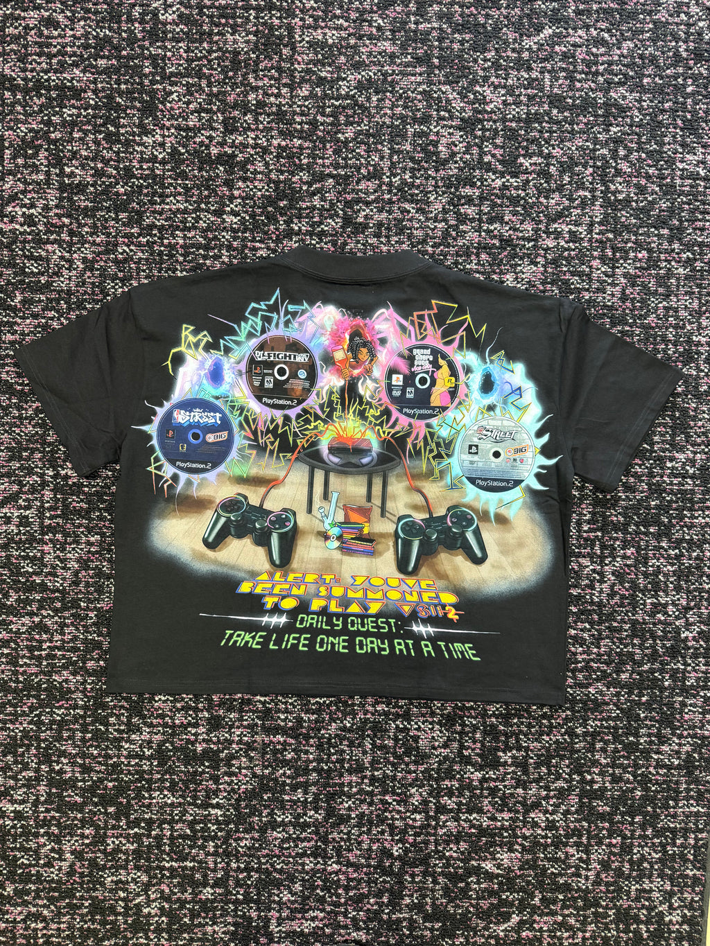 Visionary Black Station Tee