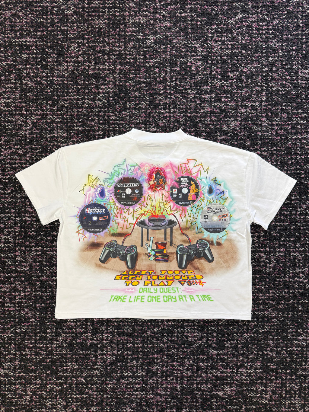 Visionary White Station Tee