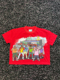 Visionary Red Cascade Tee