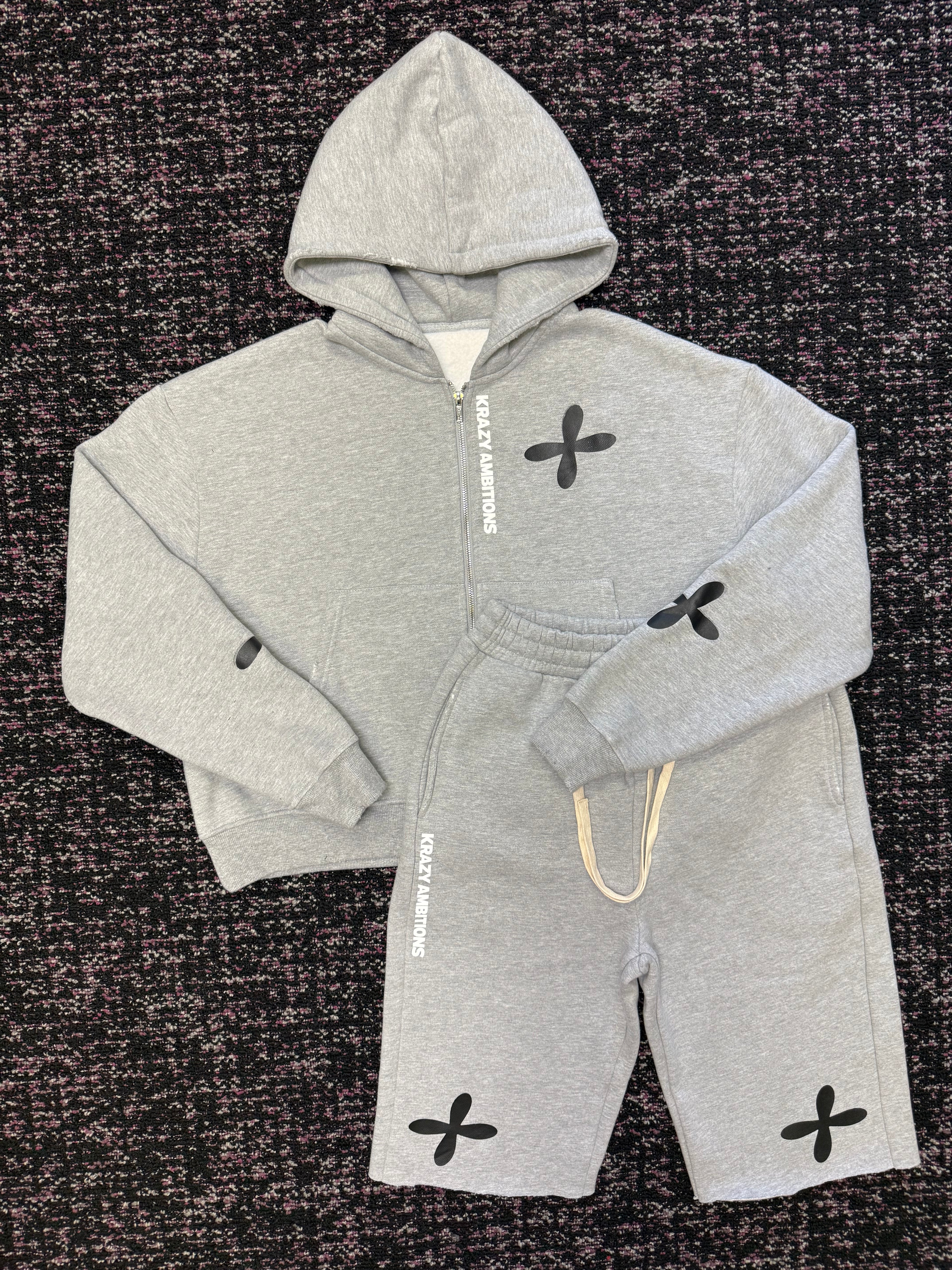 Krazy Ambition Grey Black Set